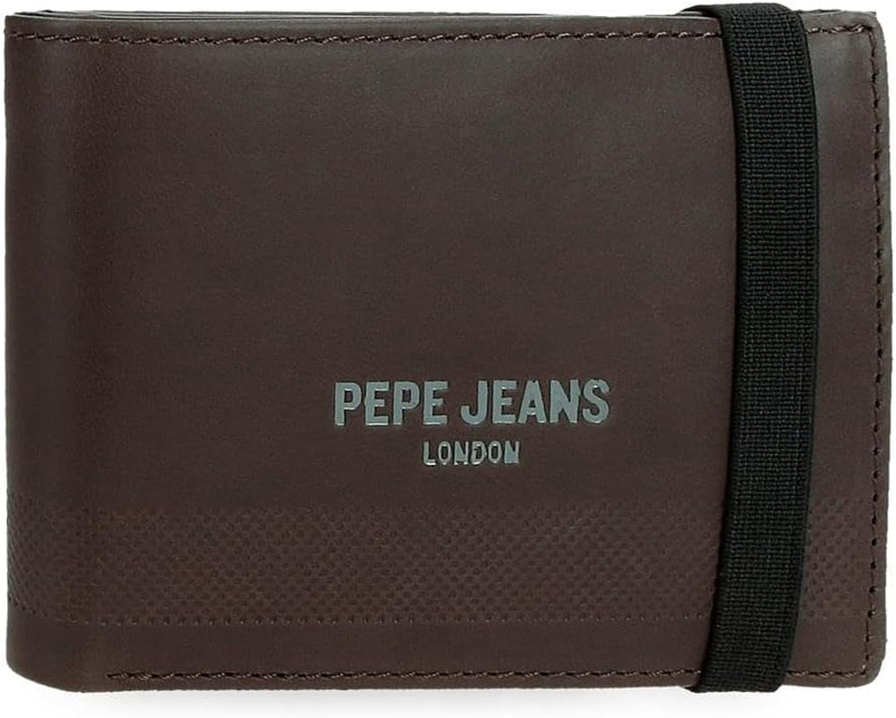 Pepe Jeans dybe tegnebøger, punge, tegnebøger, afslappet imiteret læder. Fra Joumma Tasker Damepung Naty Shop Brun Pung