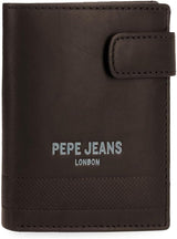Pepe Jeans dybe tegnebøger, punge, tegnebøger, afslappet imiteret læder. Fra Joumma Tasker Damepung Naty Shop Brun Click Wallet