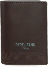 Pepe Jeans dybe tegnebøger, punge, tegnebøger, afslappet imiteret læder. Fra Joumma Tasker Damepung Naty Shop Brown Deep Wallet