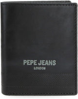 Pepe Jeans dybe tegnebøger, punge, tegnebøger, afslappet imiteret læder. Fra Joumma Tasker Naty Shop Damepung Sort dokumentmappe