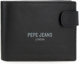 Pepe Jeans dybe tegnebøger, punge, tegnebøger, afslappet imiteret læder. Fra Joumma Tasker Damepung Naty Shop Sort Pung 11