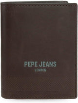 Pepe Jeans dybe tegnebøger, punge, tegnebøger, afslappet imiteret læder. Fra Joumma Tasker Damepung Naty Shop Brun dokumentmappe