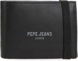 Pepe Jeans dybe tegnebøger, punge, tegnebøger, afslappet imiteret læder. Fra Joumma Tasker Damepung Naty Shop Sort Pung