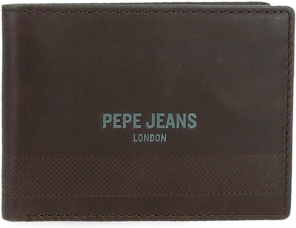 Pepe Jeans dybe tegnebøger, punge, tegnebøger, afslappet imiteret læder. Fra Joumma Tasker Damepung Naty Shop Brun Pung 11