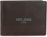 Pepe Jeans dybe tegnebøger, punge, tegnebøger, afslappet imiteret læder. Fra Joumma Tasker Damepung Naty Shop Brun Pung 11