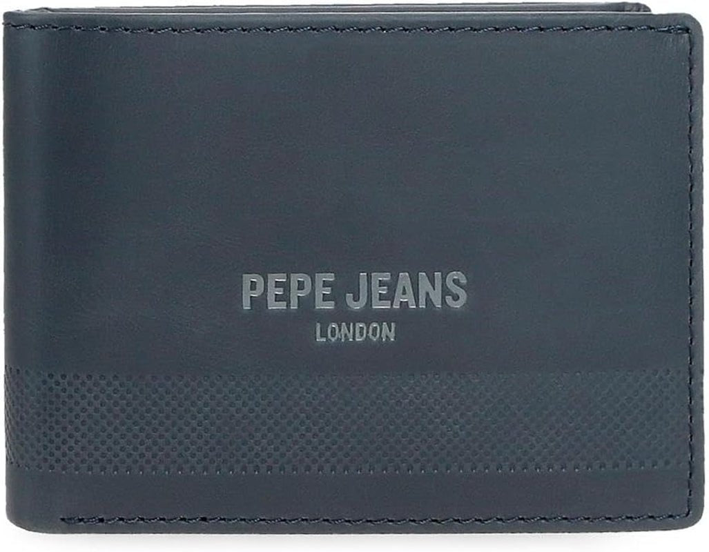 Pepe Jeans dybe tegnebøger, punge, tegnebøger, afslappet imiteret læder. Fra Joumma Tasker Damepung Naty Shop Antracit vandret pung