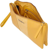 Pepe Jeans Double Wallet Gul taske 27x17x2 cms læderpung Dame Naty Shop
