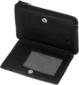 Pepe Jeans Joumma Tasker Dobbeltpung, Sort, 11 x 7 x 1,5 cm, Læder, Sort, One size, Pung Herrepung Naty Shop