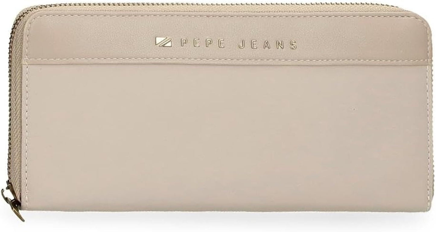 Pepe jeans Joumma Tasker Morgan Casual Rygsæk Rejsetasker Beige Sort Kunstlæder Til Kvinder Beige One Size Pung Pung Kvinder Naty Shop Standardtitel