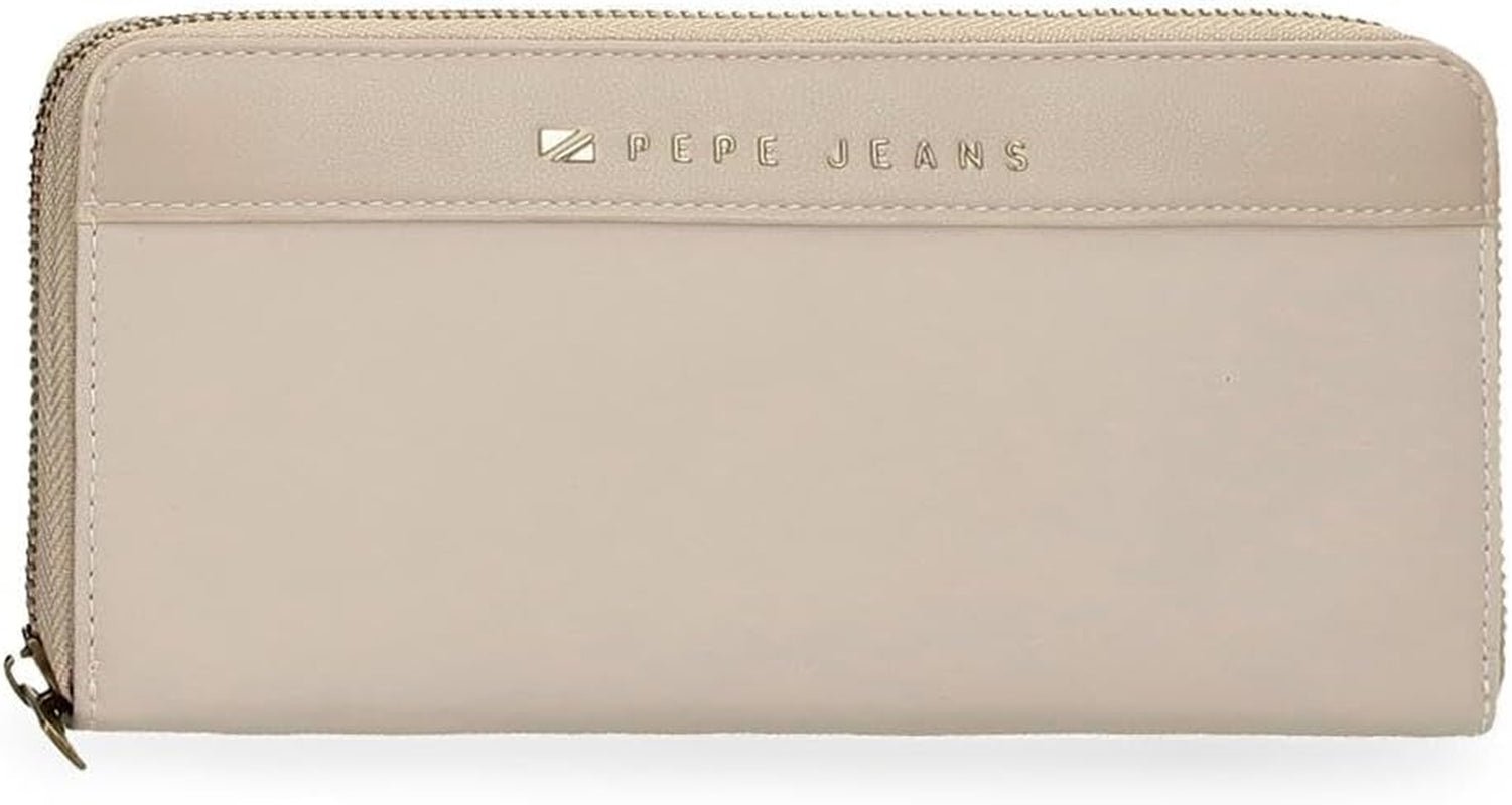 Pepe jeans Joumma Tasker Morgan Casual Rygsæk Rejsetasker Beige Sort Kunstlæder Til Kvinder Beige One Size Pung Pung Kvinder Naty Shop Standardtitel