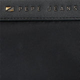 Pepe jeans Joumma Tasker Morgan afslappet rygsæk, rejsetasker, beige og sort, imiteret læder til kvinder, sort, one size fits all, pung Pung Dame Naty Shop