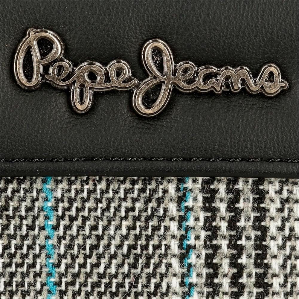 Pepe Jeans Kendra Dame T-Shirt, Sort, One Size, Lille skuldertaske Dametasker Naty Shop