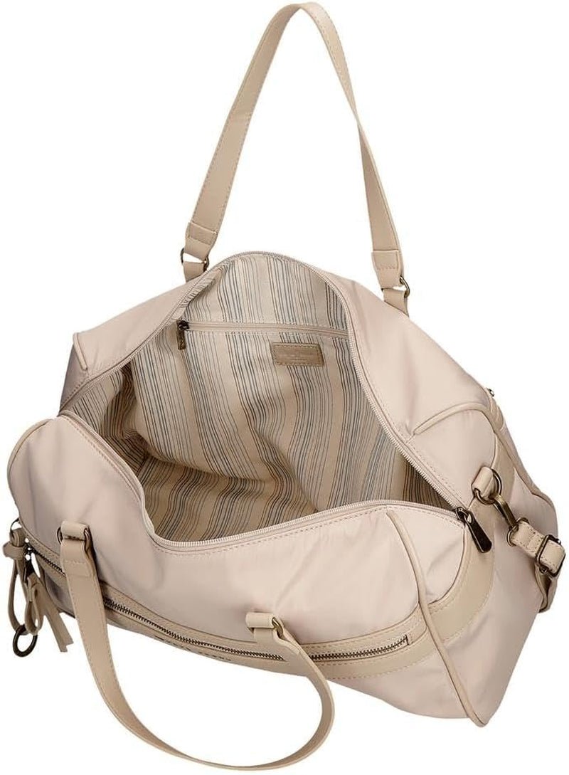 Pepe Jeans Morgan Casual Rygsække Rejsetasker Beige Sort Kunstlæder Til Kvinder By Joumma Tasker Bagage & Rejse Naty Shop