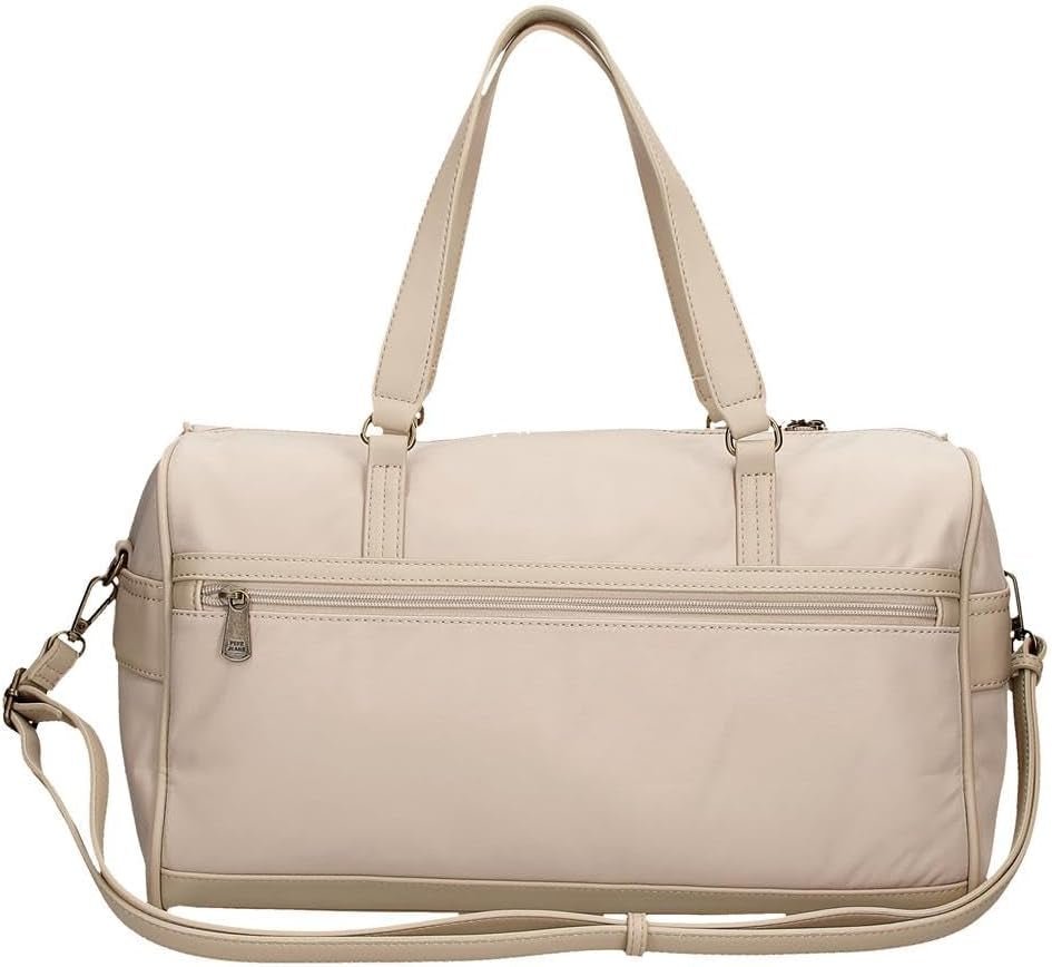 Pepe Jeans Morgan Casual Rygsække Rejsetasker Beige Sort Kunstlæder Til Kvinder By Joumma Tasker Bagage & Rejse Naty Shop