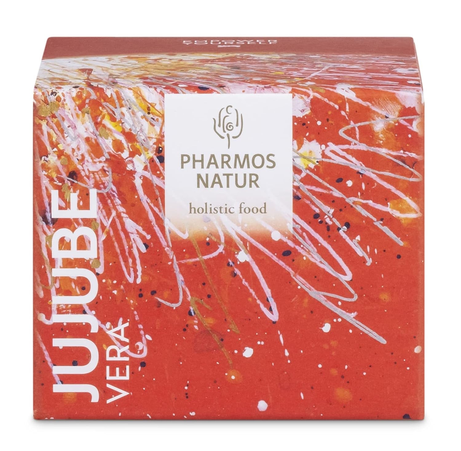 Pharmos Natur Jujube frugtpulver 50 g - vegansk, glutenfri - naturlig mad tørpulver JujubeVera Dehydrerede produkter Naty Shop