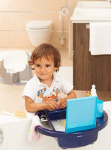 Kam og børste Rotho Babydesign, naturlige børster, fra 0 måneder, TOP/Bella Bambina, Babybleu Perl (lyseblå), 20059010301 Børn - Bad og hudpleje Naty Shop