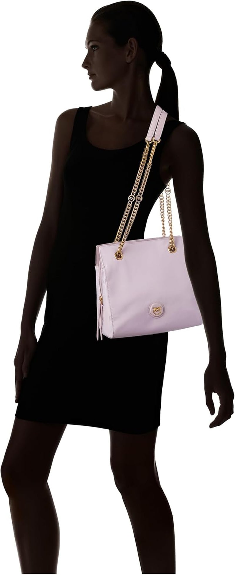 Pinko Genbrugte Gate Shopper til kvinder GENBRUG Nylon + Naty Shop Dametasker