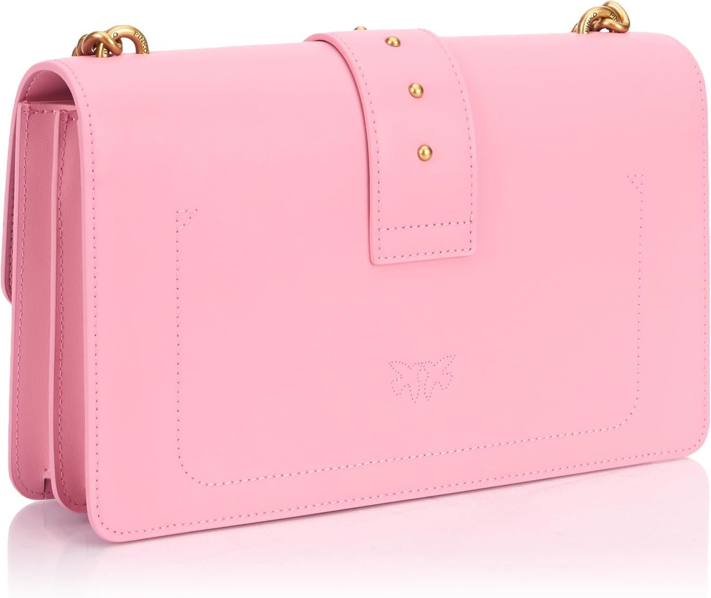 Pinko Ladies Love One Classic Cl Calf Silk Bag Dametasker Naty Shop