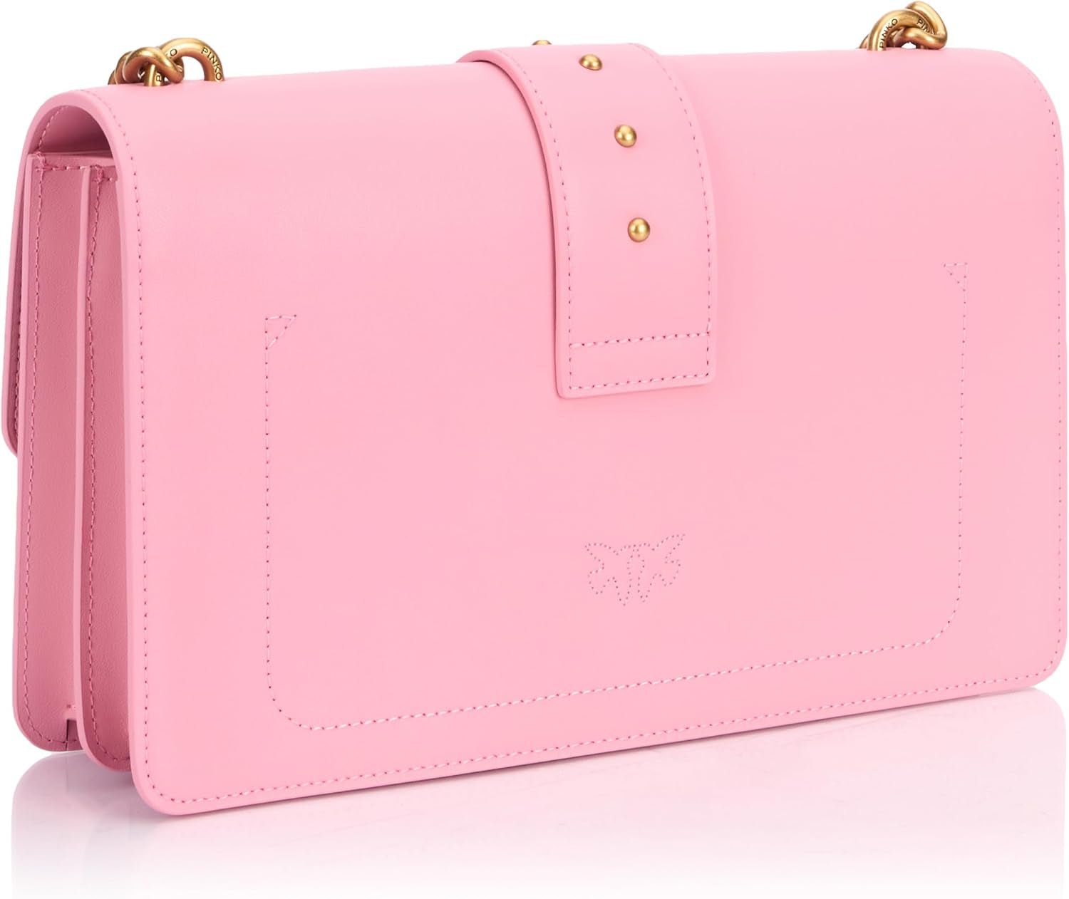 Pinko Ladies Love One Classic Cl Calf Silk Bag Dametasker Naty Shop