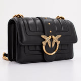 Pinko Ladies Love One Mini Cl Single Side Sheep Nappa Line Quilt Bag Dametasker Naty Shop