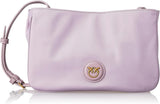 Pinko Dame Genbrugsport Flad HORIZONTAL GENTAGET Dametasker Naty Shop Y48Q_Tulipano Viola-Antque Gold
