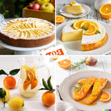 Friske frysetørrede appelsiner i halve skiver - kolde dehydrerede appelsiner til professionelle cocktails frisk frysetørret frugt tørret frugt til cocktails - 1 liters pakke ca. 70 Naty Shop dehydrerede produkter