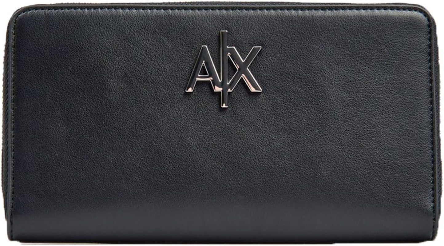 Armani Exchange Dame Melrose præget logo Bi-fold tegnebog Naty Shop Herre tegnebog