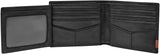 Fossil mænds Quinn læder bifold pung 11,5 cm L x 2 cm B x 9 cm H Herre pung Naty Shop
