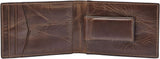 Fossil Andrew Læder Bifold tegnebog til mænd 11,5 cm L x 1,9 cm B x 7,7 cm H Herrepung Naty Shop