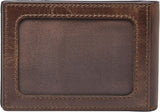 Fossil Andrew Læder Bifold tegnebog til mænd 11,5 cm L x 1,9 cm B x 7,7 cm H Herrepung Naty Shop
