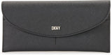 DKNY Phoenix Flap Wallet Dame Naty Shop Wallet Sort/Sølv One Size Passer Alle