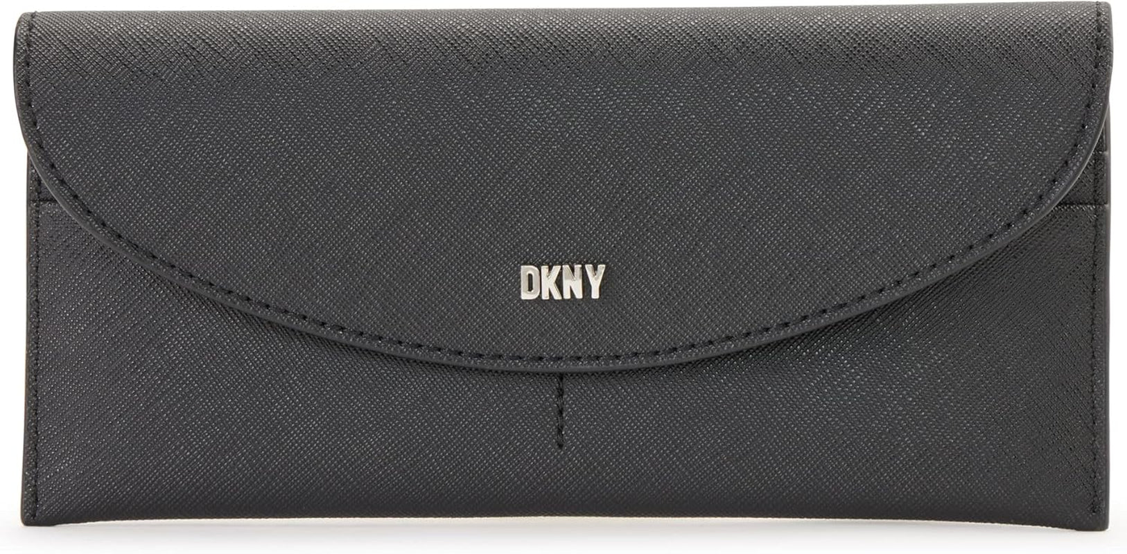 DKNY Phoenix Flap Wallet Dame Naty Shop Wallet Sort/Sølv One Size Passer Alle
