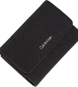 Damepung Calvin Klein Must Small Trifold Mono Klein, sort (Black Mono), one size Damepung Naty Shop