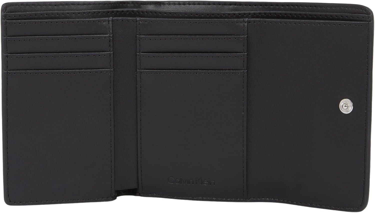 Damepung Calvin Klein Must Small Trifold Mono Klein, sort (Black Mono), one size Damepung Naty Shop