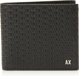 Elba, Essential, Mini Metal Logo Bi-Fold tegnebog til mænd Armani Exchange Herrepung Naty Shop Standardtitel