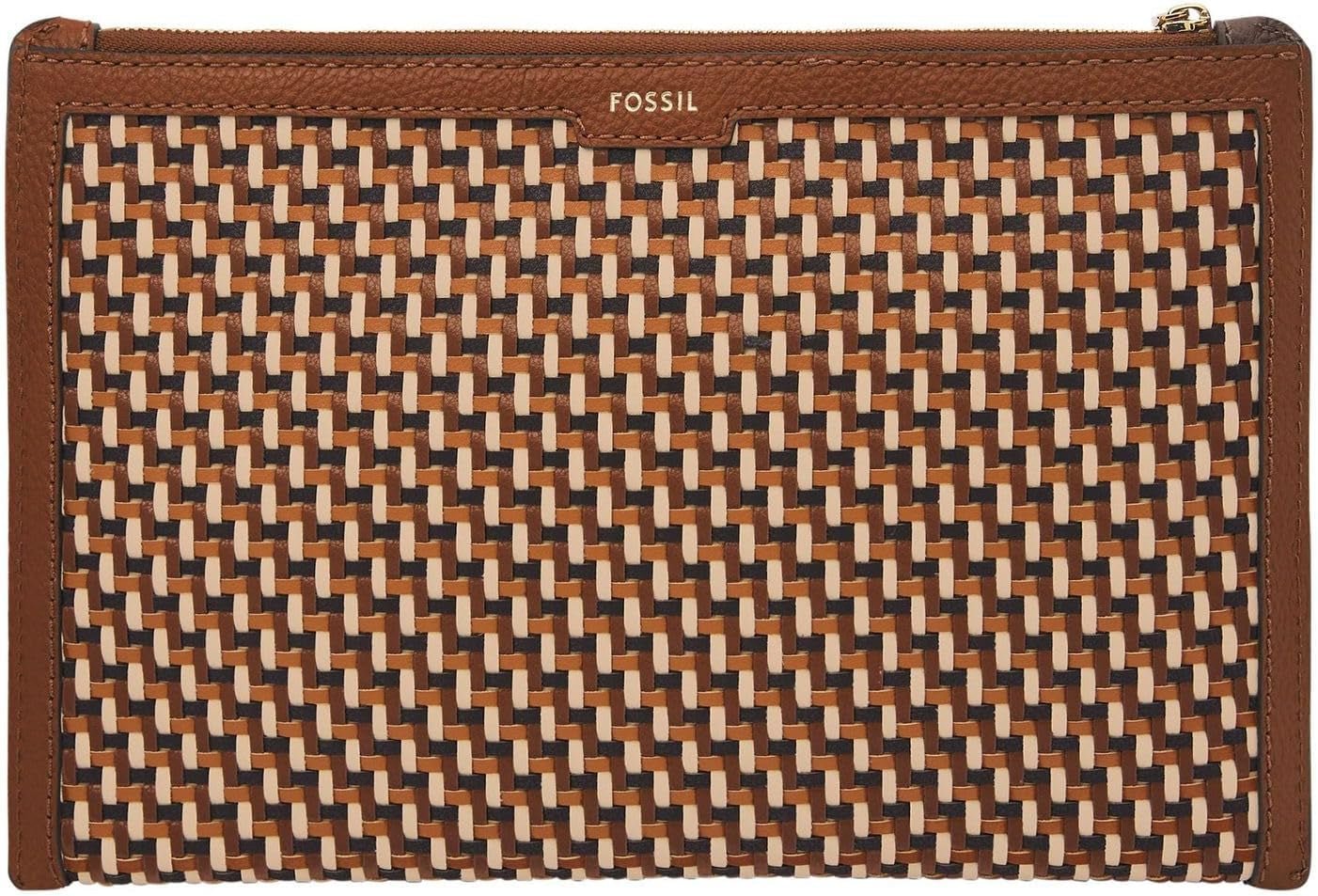 Fossil pung i læder eller polyester til kvinder Dame pung Naty Shop Multicolor