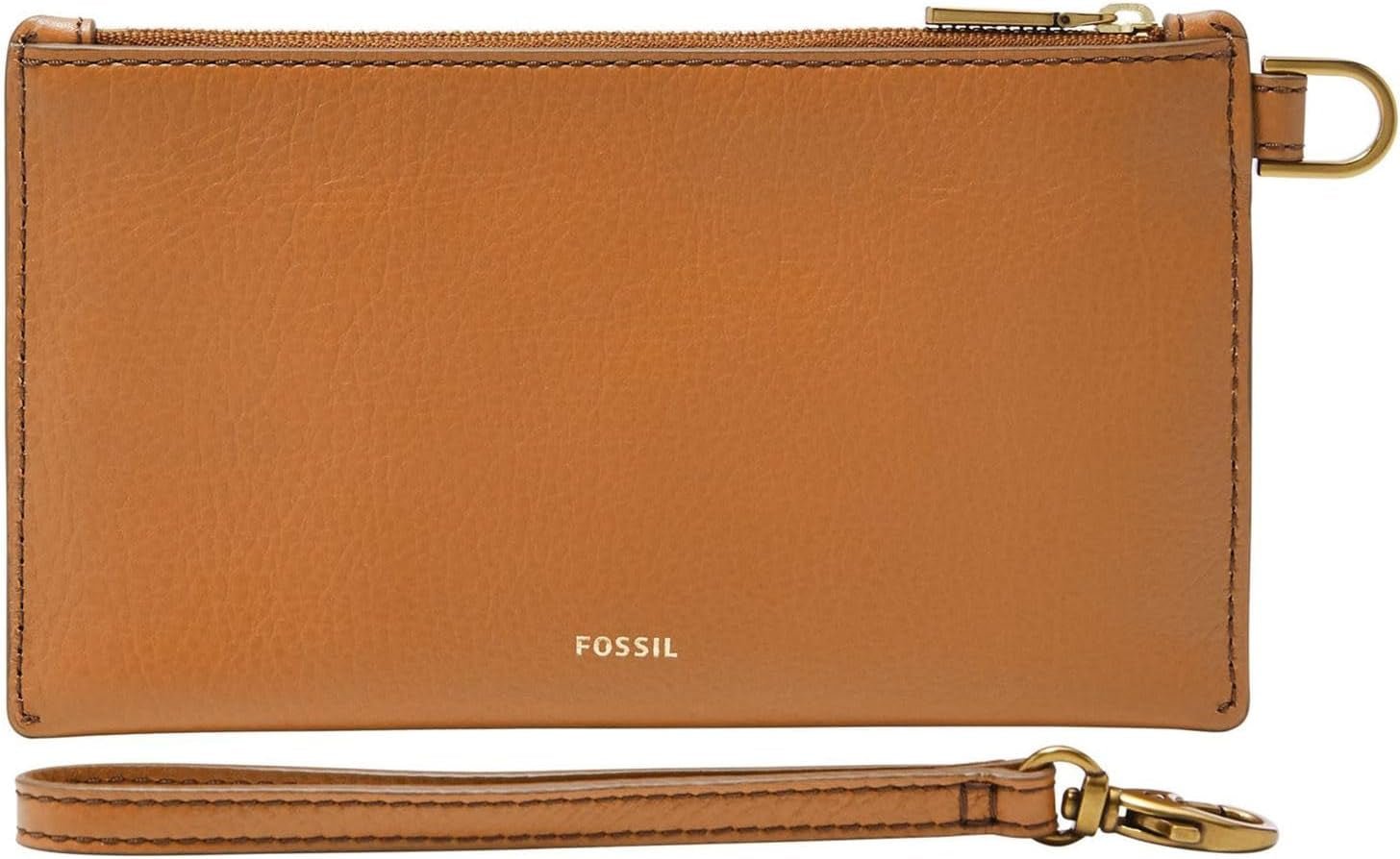 Fossil pung i læder eller polyester til kvinder Damepung Naty Shop Lysebrun