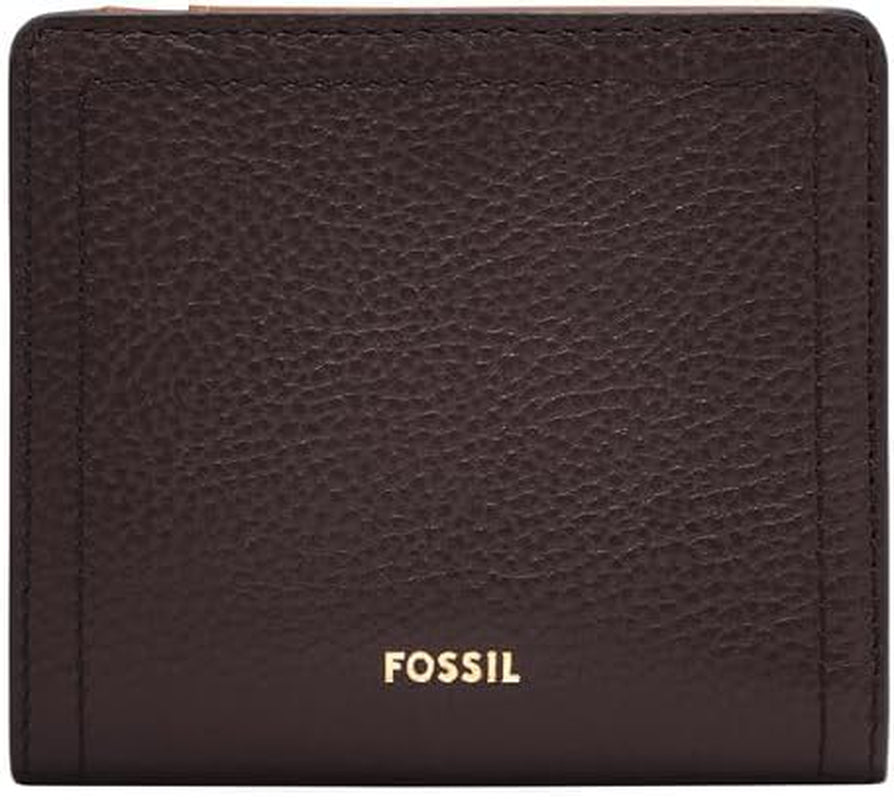Fossil Logan Bi-Fold tegnebog til kvinder, brun Naty Shop damepung Standard titel