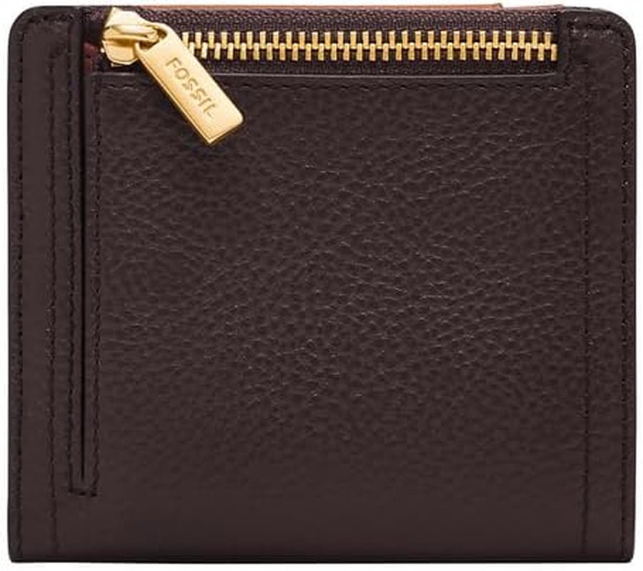Fossil Logan Bi-Fold tegnebog til kvinder, brun Naty Shop damepung