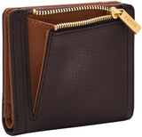 Fossil Logan Bi-Fold tegnebog til kvinder, brun Naty Shop damepung