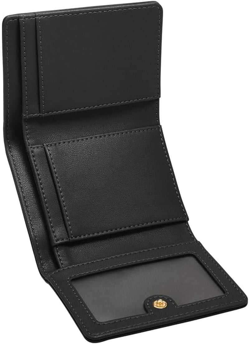 Fossil Logan Tri-Fold tegnebog til kvinder, sort Naty Shop damepung