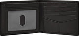 Fossil mænds pung - Derrick RFID læder bifold med flip ID, ML3681001 - 10,9 cm L x 1,27 cm B x 8,9 cm H Herre pung Naty Shop