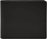 Fossil mænds tegnebog - Derrick RFID læder bifold med flip ID, ML3681001 - 10,9 cm L x 1,27 cm B x 8,9 cm H Herre pung Naty Shop Standardtitel