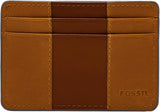 Fossil Herre Everett Pung Læder/PVC Medium Brun Kortholder 10,2 cm L x 0,6 cm B x 7,0 cm H ML4398210 Naty Shop Herre Pung Brun