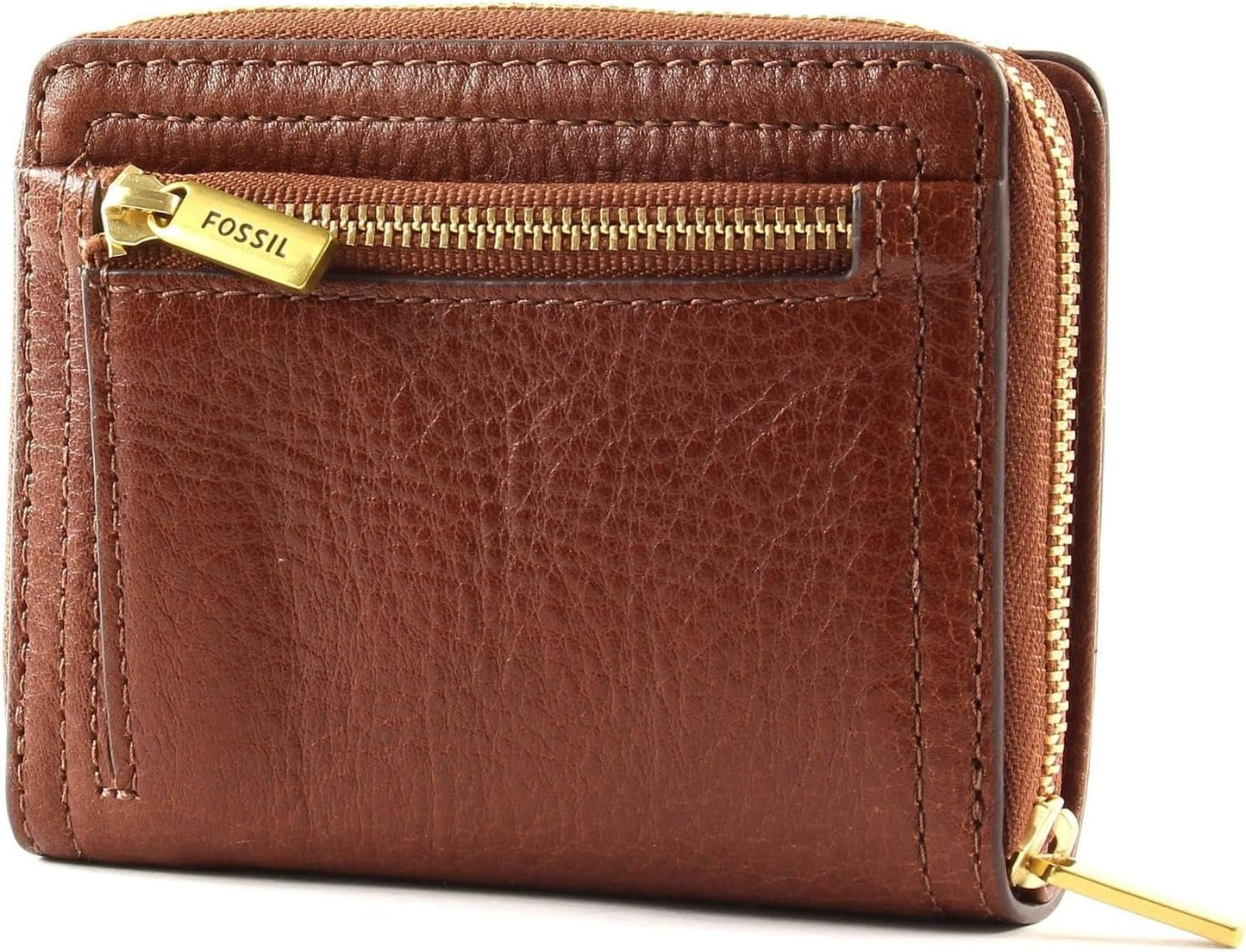 Fossil Kvinders Logan multifunktionel brun læderpung 11,1 cm L x 2,5 cm B x 8,9 cm H SL7923200 Damepung Naty Shop