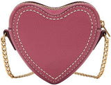 Fossil Vday pung i læder eller polyester til kvinder Naty Shop Dame Tasker Pink