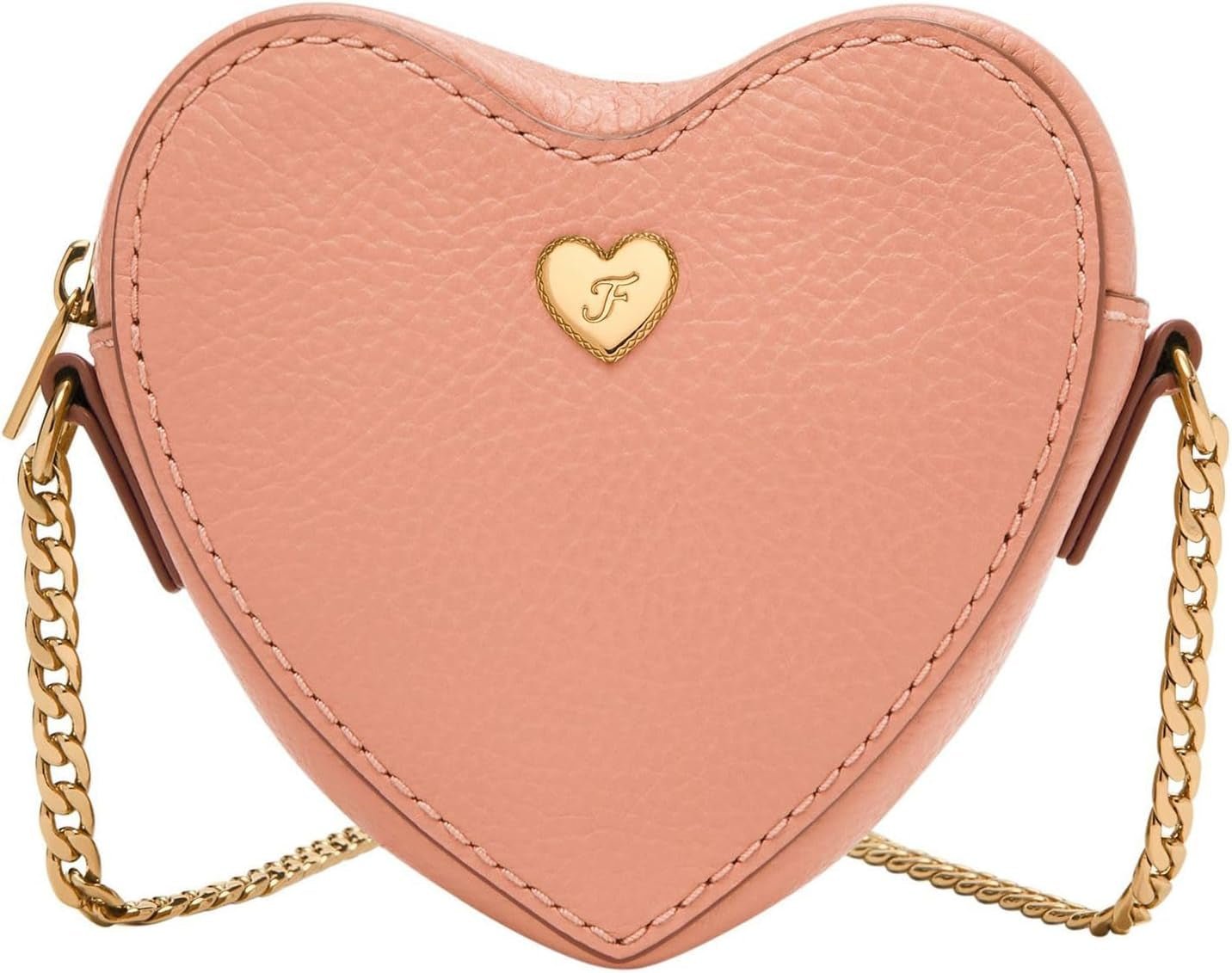 Fossil Vday pung i læder eller polyester til kvinder Dametasker Naty Shop Orange