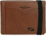 Pepe Jeans jakke pung med elastisk rem, one size Herre pung Naty Shop Brown
