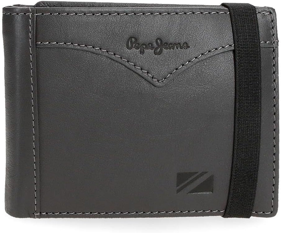 Pepe Jeans jakke pung med elastisk rem, one size herre pung Naty Shop Grey