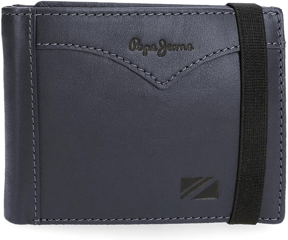 Pepe Jeans jakke pung med elastisk rem, one size Herre pung Naty Shop Blue